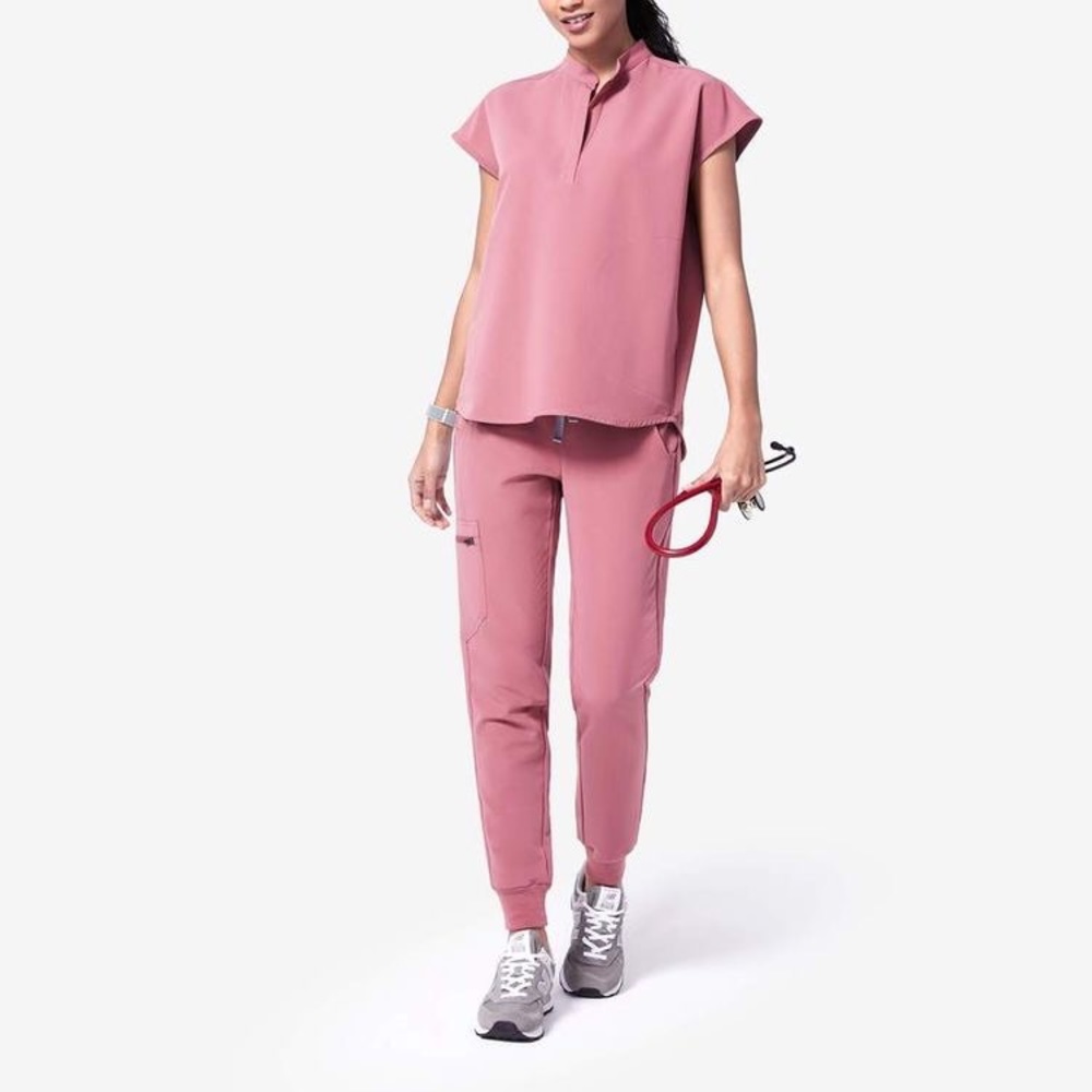 Mauve FIGS Zamora joggers